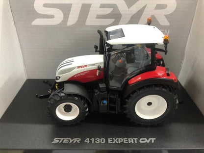 1:32 UH STEYR 4130 EXPERT CVT Tractor Farm Vehicle Machinery Diecast Model