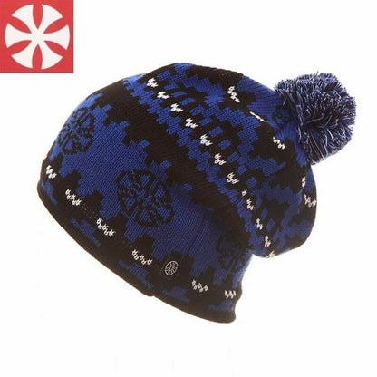 Autumn Winter Ski Hat Snowboard Winter Skating Beanies Head Warm Acrylic Thermal