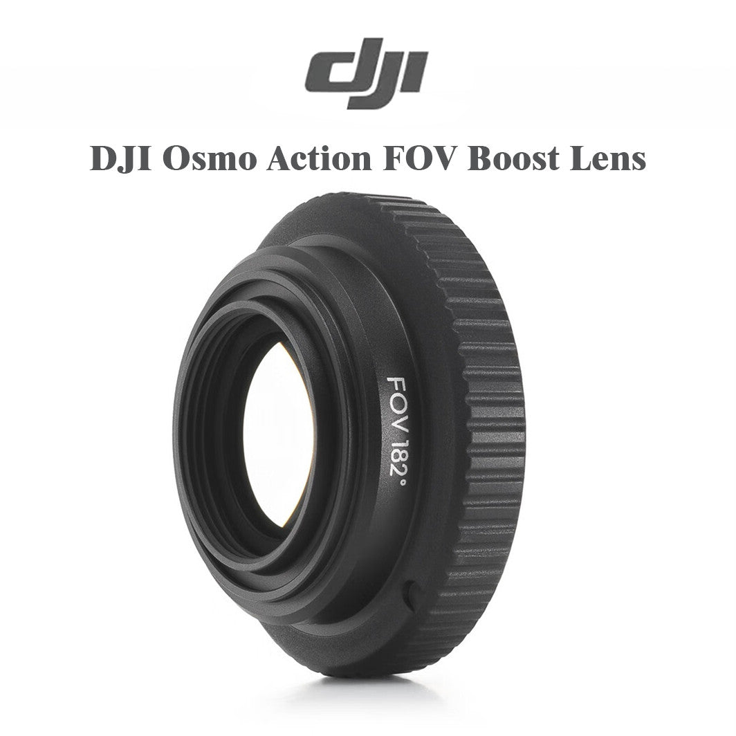DJI Osmo Action FOV Boost Lens for Action 5 Pro/4 – 182° Ultra Wide Angle