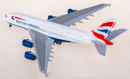 1:400 Geminijets British Airways Airbus A380 Passenger Airplane Diecast Model