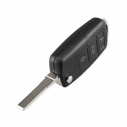 Car Key Shell For Volkswagen VW Jetta Golf Passat Skoda Flip Fold B5 B6 Beetle
