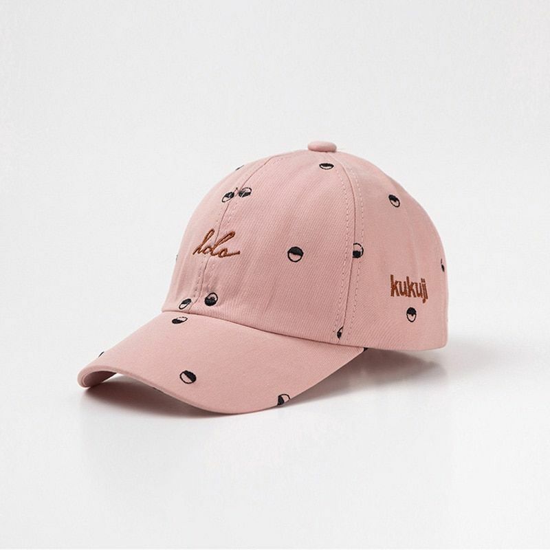 Baby Hats Letter Printing Soft Cotton Adjustable Baseball Caps Children Snapback