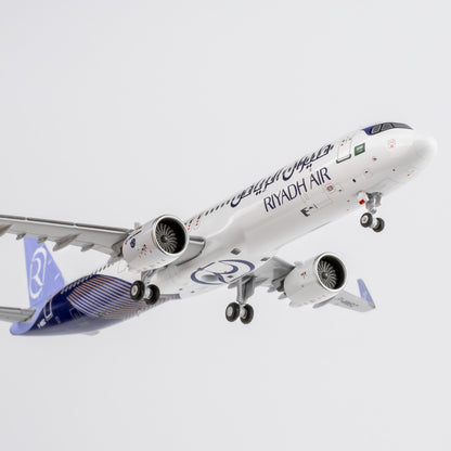 1:400 NGmodels Riyadh Air Airbus A321XLR Passenger Airplane Diecast Plane Model