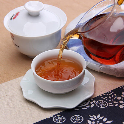 Winter Snows * Haiwan 2016 Dong Xue Shu Pu Erh Tea Pu'er Ripe Puer Gelanghe 400g