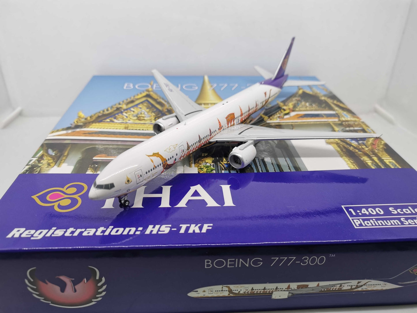 1:400 Phoenix THAI BOEING B777-300 Airplane Diecast Aircraft Plane Model