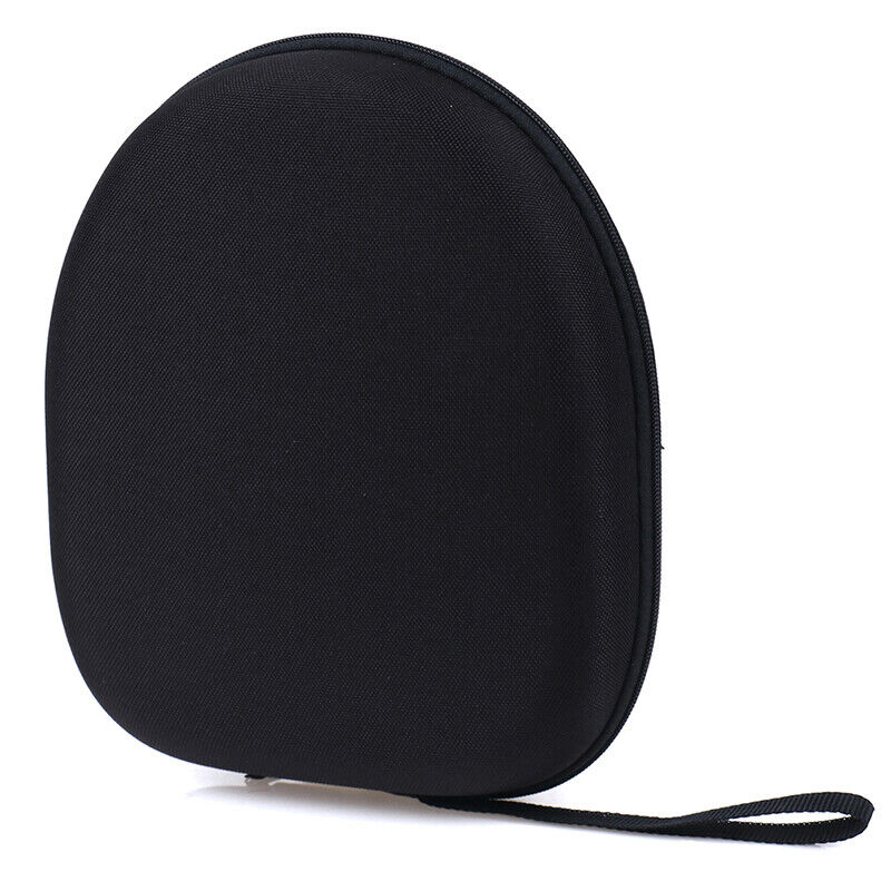 Black Hard Shell Carry Headphone Headset Earphone Case Bag Collector Pouch Bo p9