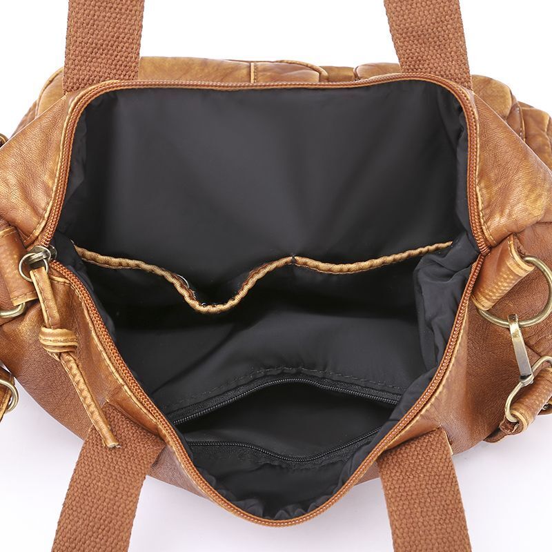 Bags Vintage Handbags Retro Large Tote Bags Shoulder Messenger Crossbody Bag 1PC