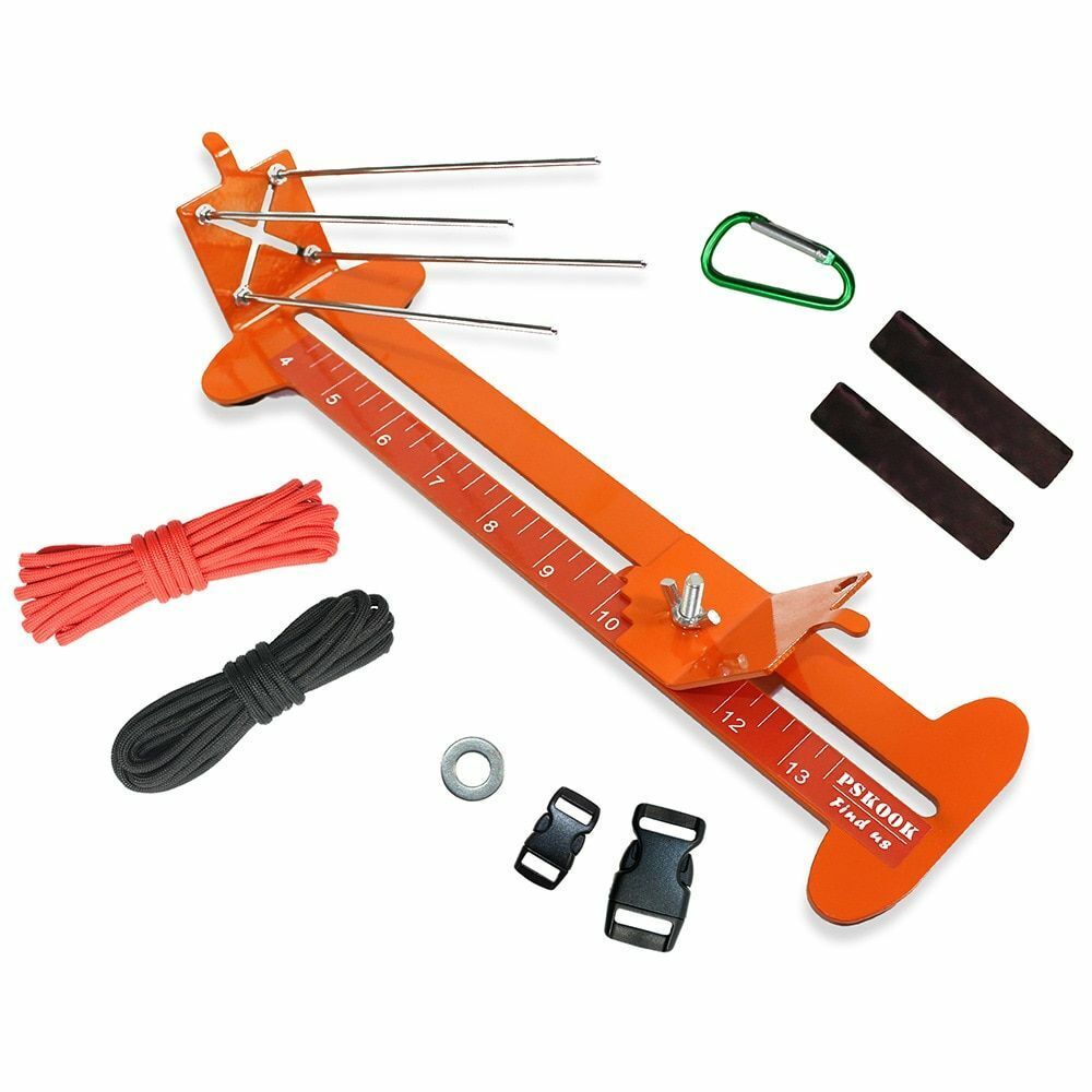 Monkey Fist Jig Kit Paracord Tool Bracelet Maker Adjustable Metal Weaving Craft