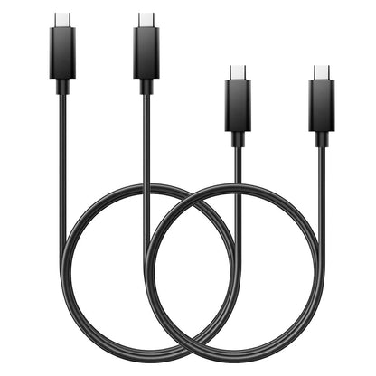 2-Pack USB-C to USB-C Cable Fast Charger Cord For Samsung S23 Ultra/+ S22 S21 FE