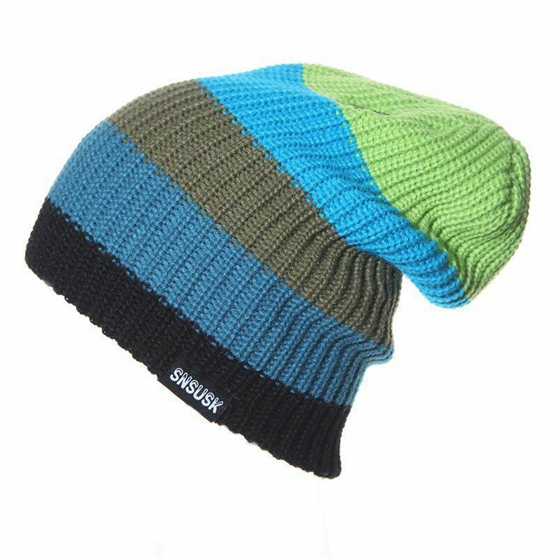 Autumn Winter Ski Hat Snowboard Winter Skating Beanies Head Warm Acrylic Thermal