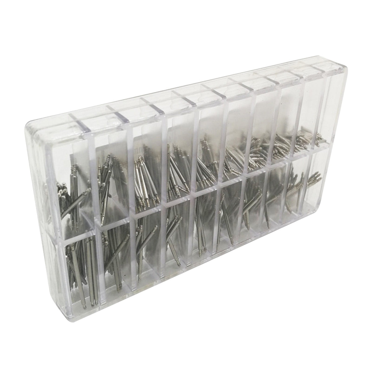360PCS 8-25mm Watch Spring Bars Strap Link Pins Stainless Steel Repair Kit Tool