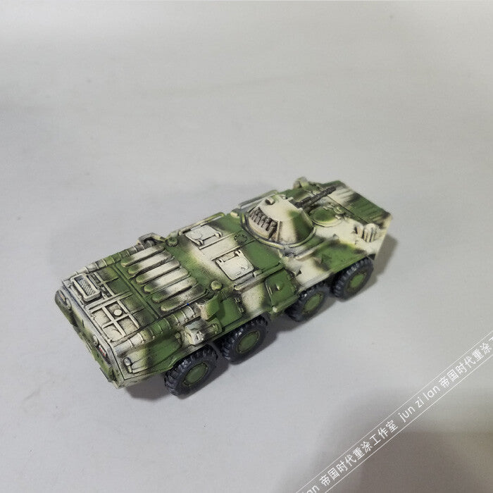 1/72 Russian btr-80 wheeled armored vehicle model camouflage