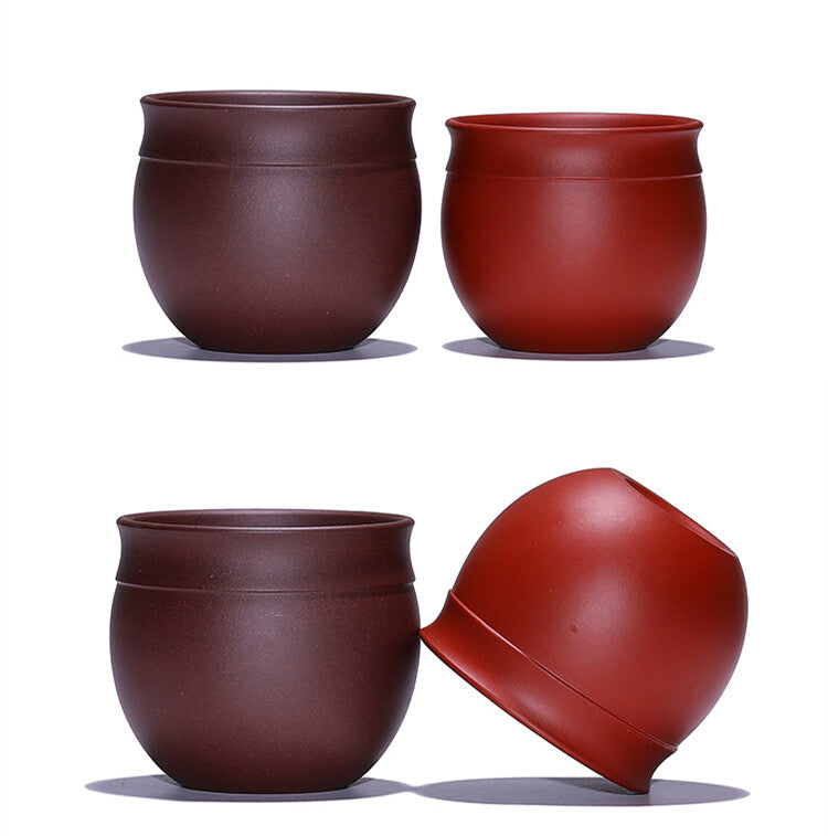 true yixing zisha tea cup marked master cup original ore dahongpao clay cup new