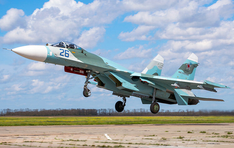 HM 1/72 Russian Air Force Su 27SM Model SU27 Flanker B Black Sea Blue 26