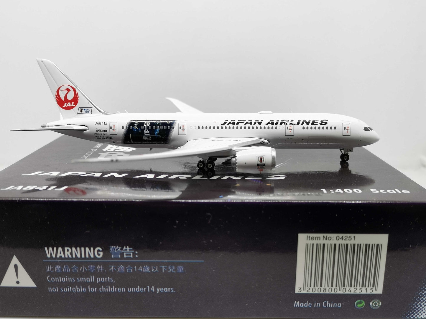 1:400 Phoenix JAPAN AIRLINES B787-8 Airplane Diecast Aircraft Plane Model