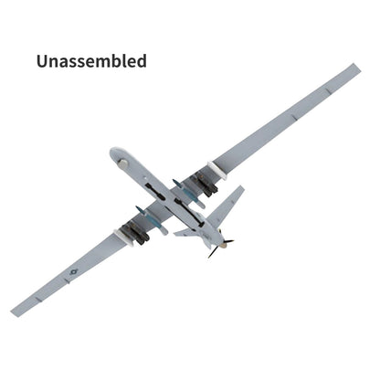US 1:32 MQ-9 Reaper UAV 3D Plane Paper Model Aircraft Puzzle Unassembled Kit