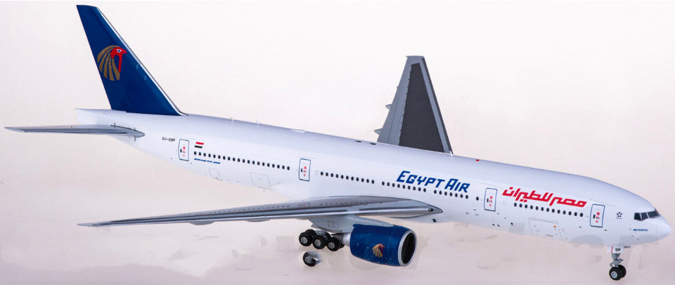 1:200 32CM JC Wings EgyptAir BOEING 777-200ER Passenger Airplane Diecast Model