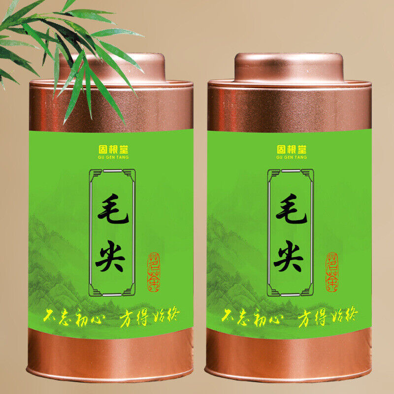 Premuim Maojian Green Tea Organic Green Tea Canned Weight Loss Health Care 125g