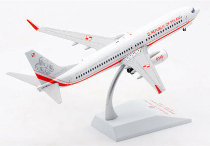 1:200 JC Wings RZECZPOSPOLITA POLSKA BOEING 737-800 Plane Diecast Aircraft Model