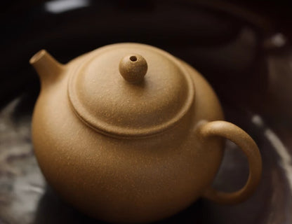 180cc chinese Yixing Handmade Zisha teapot Duan Clay ManYuan Hu Gongfu Tea Pot