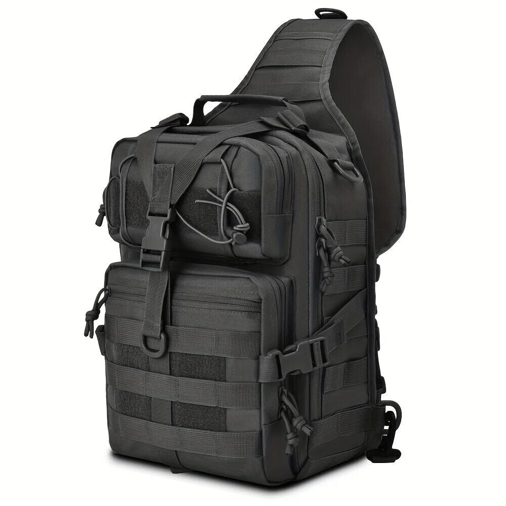 Tactical Backpack Chest Bag Waterproof Rucksack Bag for Outdoor Hiking Camping
