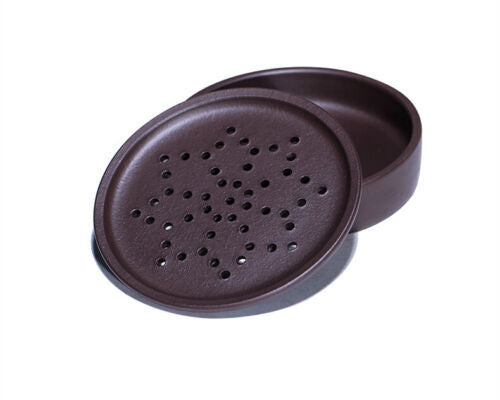 Authentic Yixing Zisha Tea Cup with Infuser Cup Lid Handle Holder Handmade Carve