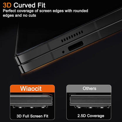 3 Pack Tempered Glass Screen Protector for Samsung Galaxy Z Fold 7 with 3 Pack C