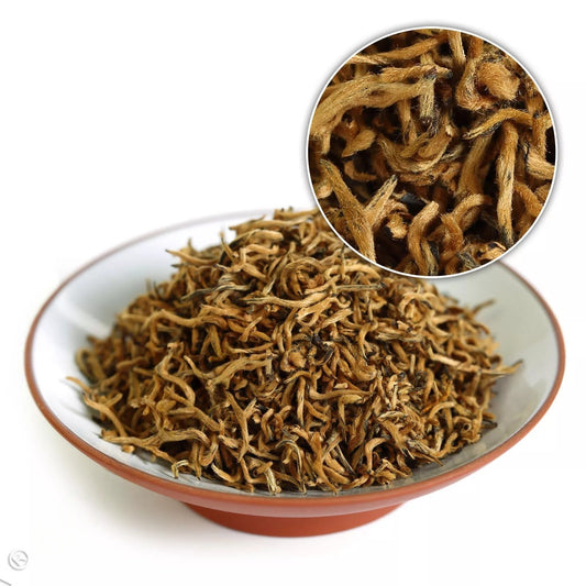 250g Nonpareil Supreme Wuyi Jinjunmei Eyebrow Black Tea Golden-Buds Junmee