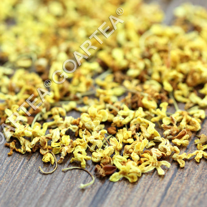GOARTEA 100g Sweet Osmanthus Flower Tea Flower Golden Fragrant Dried Herbal Tea-