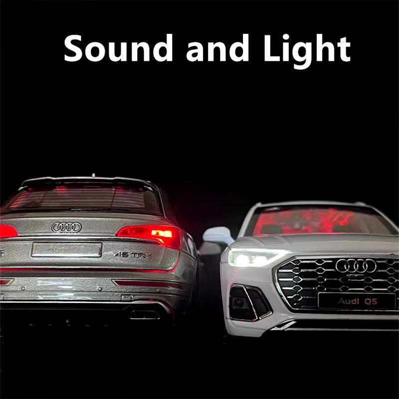 1:24 AUDI Q5 SUV Alloy Car Model Diecasts Metal Toy Vehicles Car Model High Simu