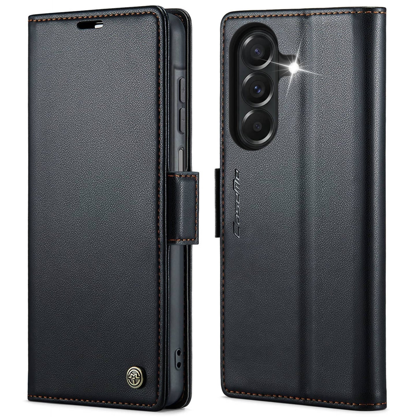 For Samsung Galaxy A27 Wallet Case with Card Holder, RFID Blocking Leather Cover