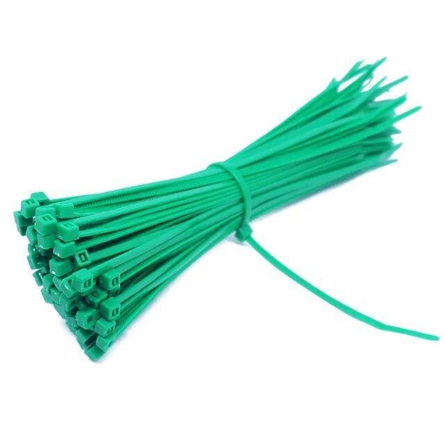 100 Pcs 2.5mm*150mmSelf Locking Nylon Cable Ties Plastic Zip Tie Binding Wrap
