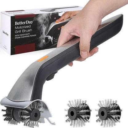 BBQ Grill Cleaning Brush, Barbecue Wire Brush Electric automatic