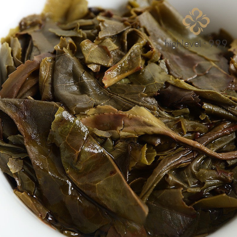 357g Raw Pu'er Yunnan Nannuoshan Big Old Tree Qi Zi Compressed Tea Cake