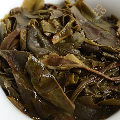 357g Raw Pu'er Yunnan Nannuoshan Big Old Tree Qi Zi Compressed Tea Cake
