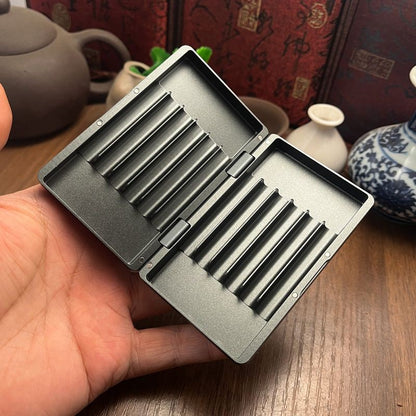 Aluminum Slim Cigarette Case 87x55mm 10pc 84mm King Size Metal Holder