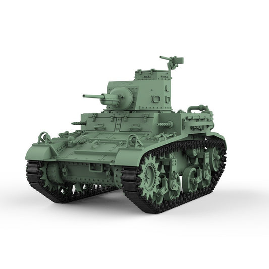 SSMODEL SS24503 1/24 3D PRINTED Military Model Kit US M2A4 Light Tank