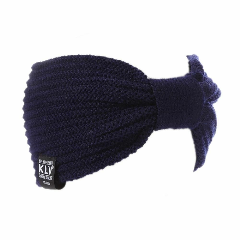Sport Hat Autumn Winter Horizontal Striped Knit Hair Band Sport Headband Outdoor