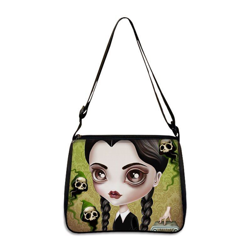 Gothic Skull Women's Bags Large Handbags Messenger Bag Ladies Shoulder Bags 1PC