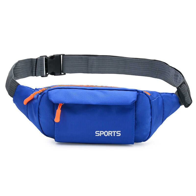 Fashion Men's Multicolor Waist Packs Waterproof Running Bag Outdoor Belt Bag