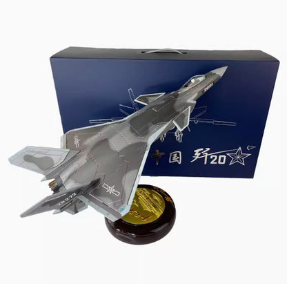 1:48 48CM J-20 Stealth Fighter Plane Aircraft Diecast Aviation Airplane Model