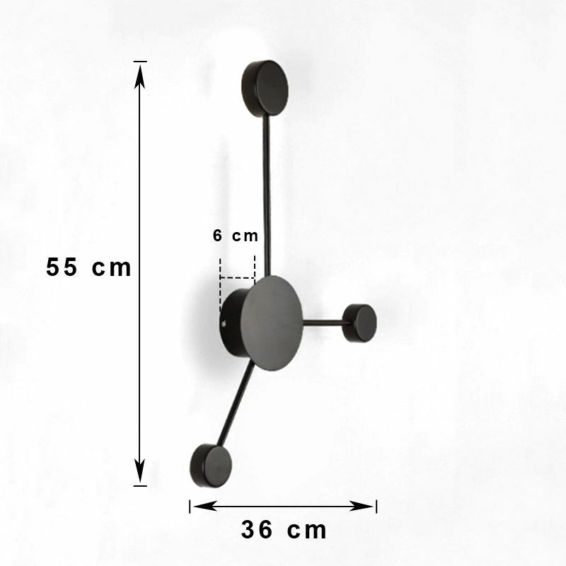 Postmodern Wall Lamp Simple LED Living Room Bedroom Bedside Creative Aisle Hotel