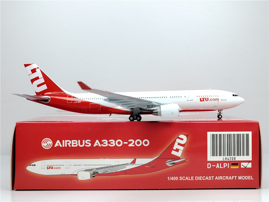 1:400 JC Wings LTU AIRBUS A330-200 Passenger Airplane Diecast Aircraft Model