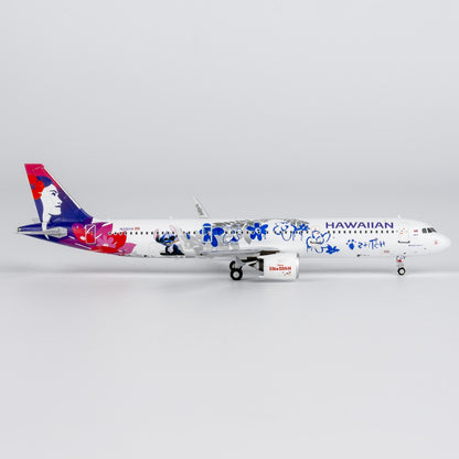 1:400 NGmodels Hawaiian Airlines Airbus A321neo Airplane Diecast Plane Model