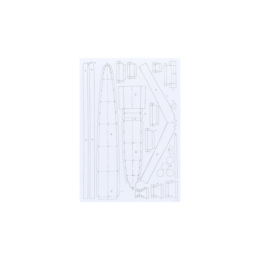 1/400 Scale Italy Muzio Attendolo Light Cruiser Paper Model Puzzle Kit