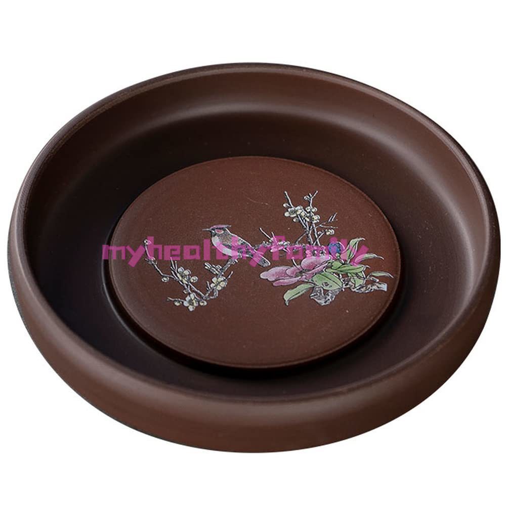 13cm Purple Clay Pot Mat Kung Fu Tea Set Tea Tray Teapot Base Kung Fu Tea Set