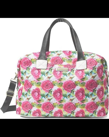Juicy Couture Bestseller Word Play Overnighter Women Duffle Bags MultiRose Gift