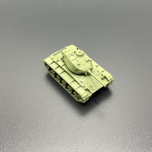 1/144 Light Tank M24 Chaffee Model World War II Tank