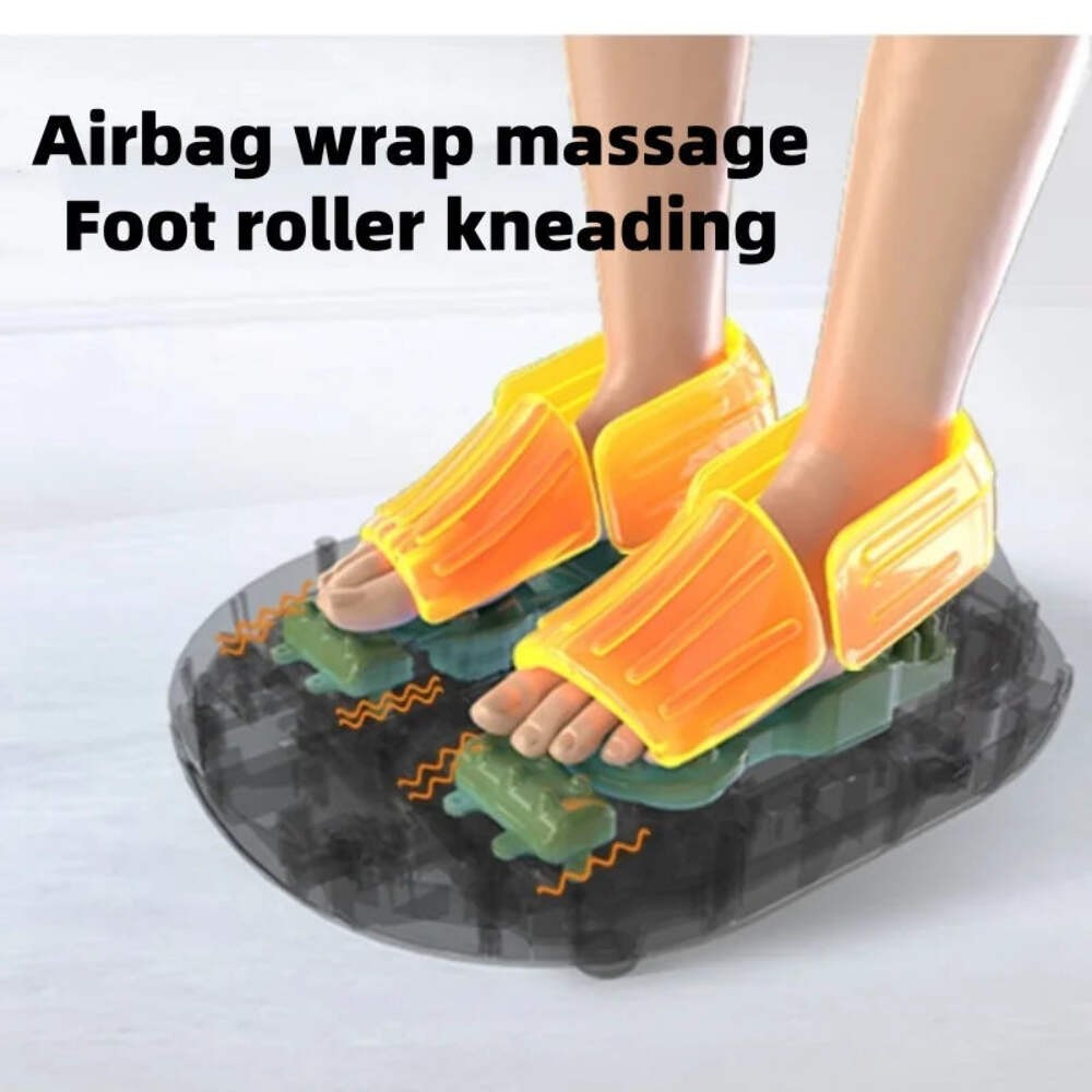 Foot Massage Machine – Heated Airbag Kneading Massager