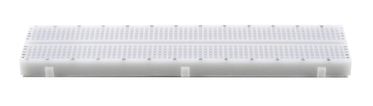 Solderless Breadboard - 6.5" x 1.4" - 630 Contact Points